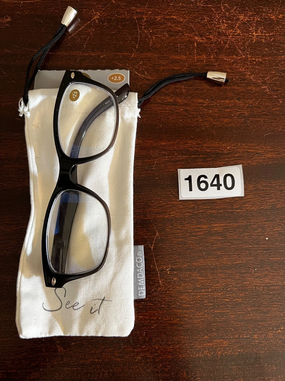 DEMDACO Computer Glasses Eyewear Readers Blue Light 3.0 Purple New Print 2
