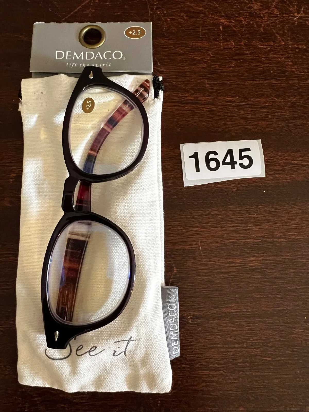 Readers Computer Glasses DEMDACO Eyewear Blue Light 2.5 Multicolor One Size 2
